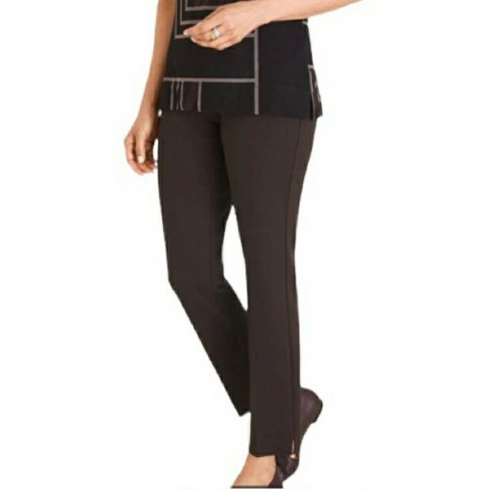 CHICO’S So Slimming Juliet Straight Leg Pants Size 10T NWT!
